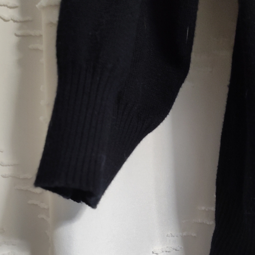 Take Out Black Button-Down Cardigan - Picture 4 of 4